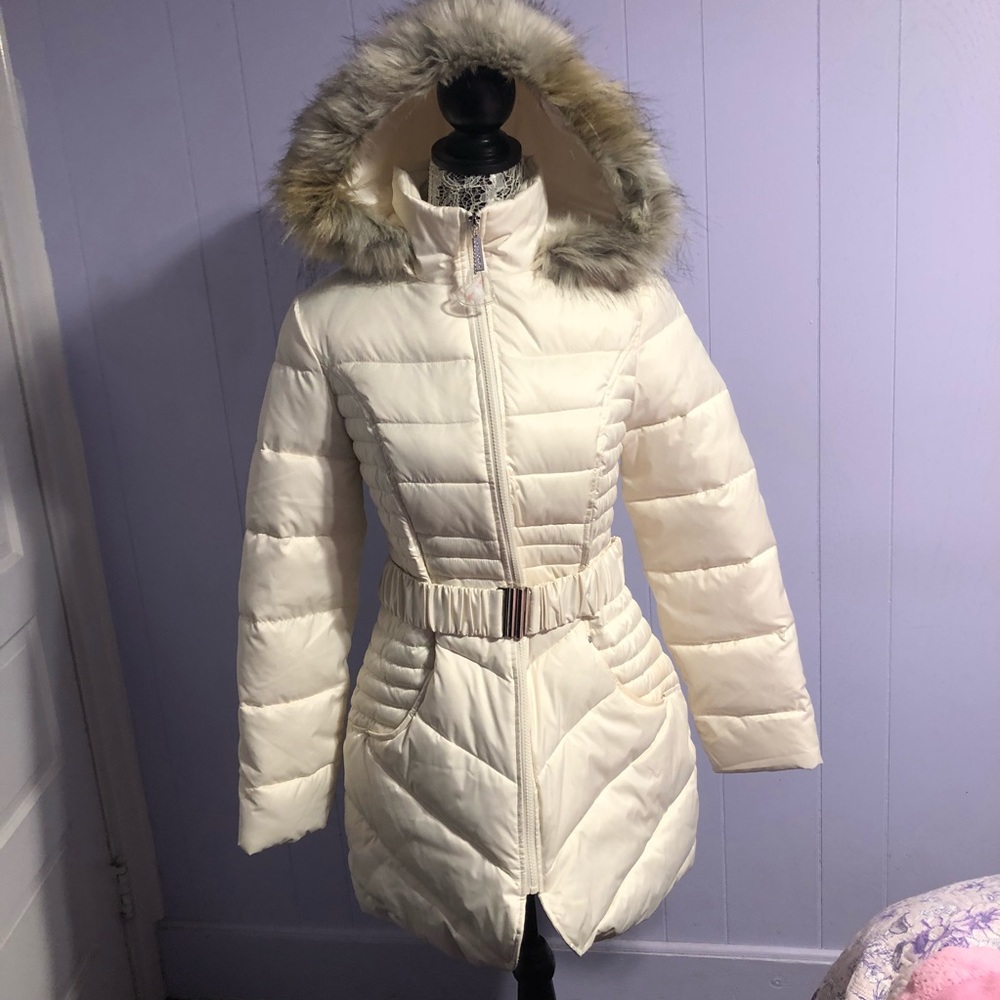 Betsey Johnson cream coat